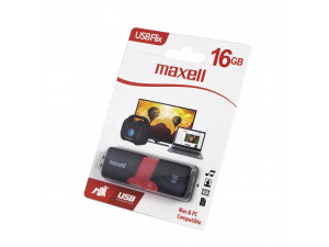 Flash Drive MAXELL USB FLIX 16GB USB2.0 Черна